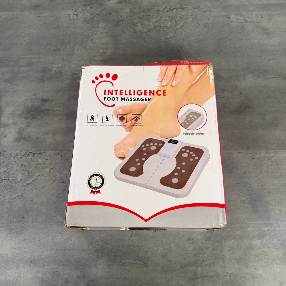 Intelligence Foot Massager 2 in 1 Electric Ems Foot Massager Pad Magnetic